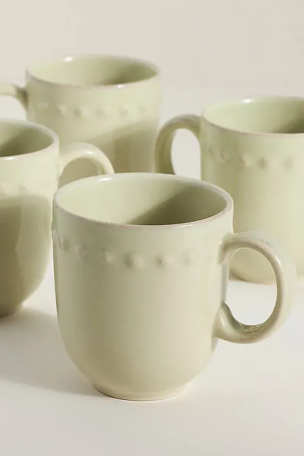 Pearl Set of 4 Mugs - Green product