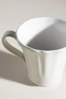 Rosa Set of 4 Mugs - White, Fine Stoneware product