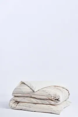 Morelia Queen Size Duvet Cover - Beige, Organic Cotton product