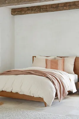 Toro Canyon Organic Sham - Beige, Cotton/Linen product