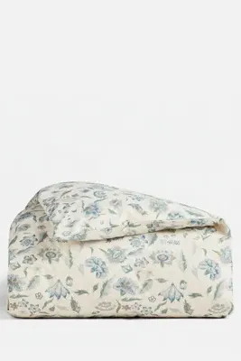 Viola Organic Print Duvet Cover - Cotton by Anthropologie, image 2