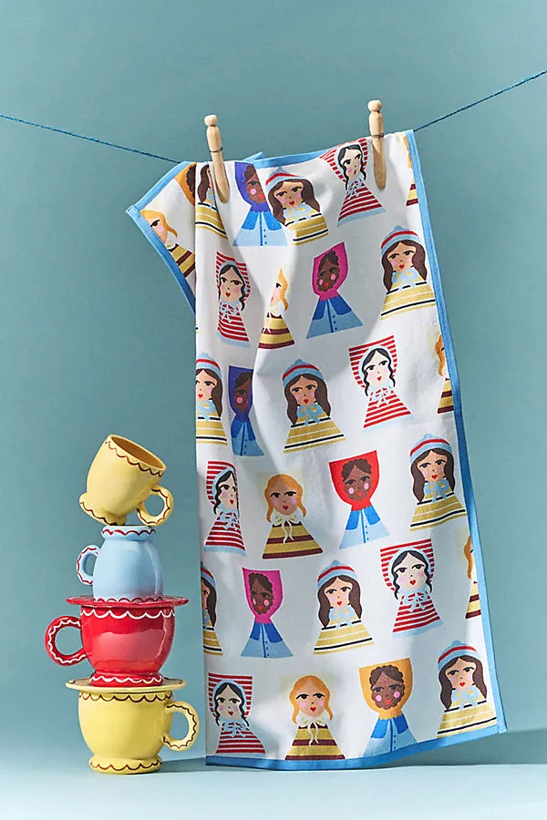 Doll Dish Towel - Cotton product