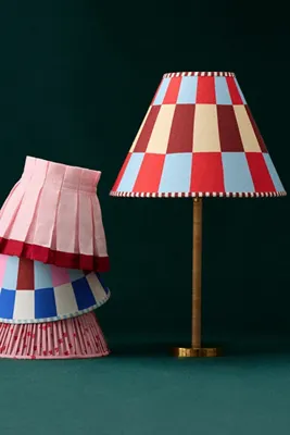Geometric Printed Empire Lamp Shade - Cotton product