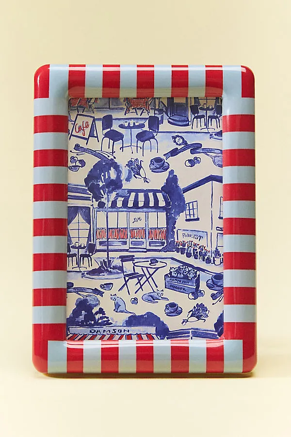 Striped 4x6 Picture Frame - Resin by Anthropologie