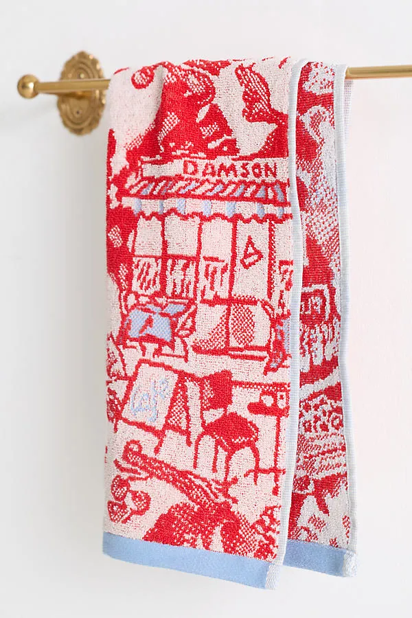 Toile Hand Towel - Cotton Terry product