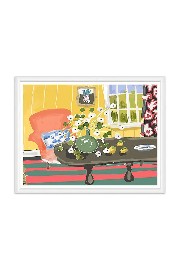 Dana Gibson for Soicher Marin Country House Wall Art - Yellow by Anthropologie