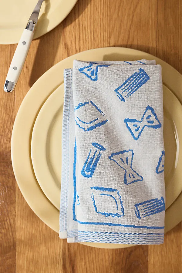 Das Rotes Jacquard Napkins Set of 4 - Cotton product