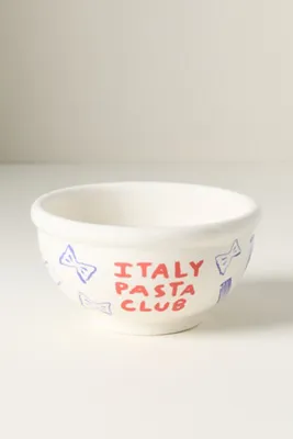 Das Rotes Rabbit Tall Earthenware Bowl - White product