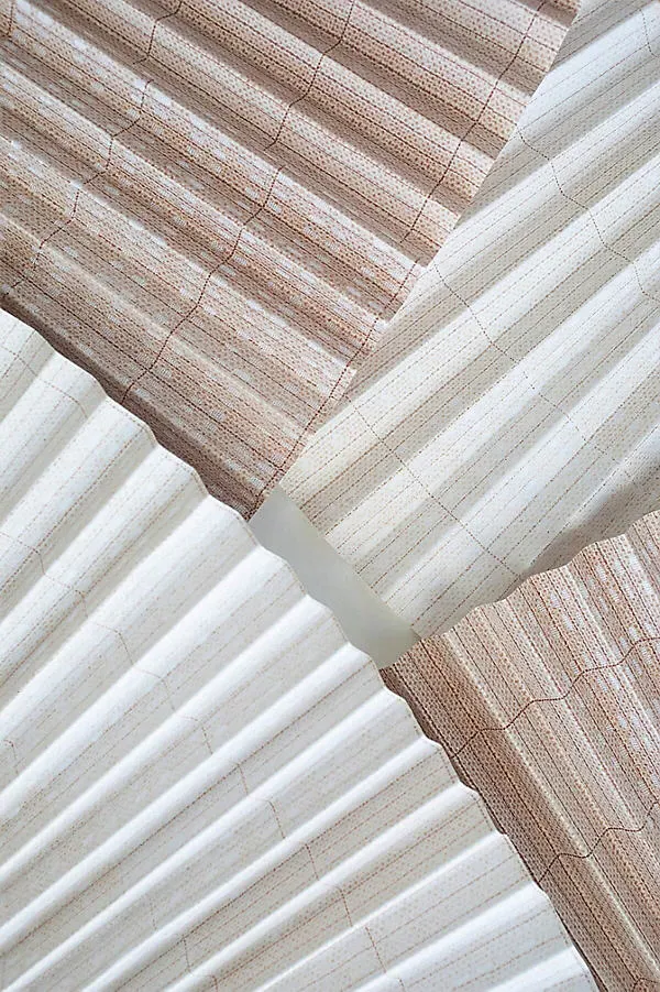 Pleated Kite Wall Art - Pink by Anthropologie, alternate view