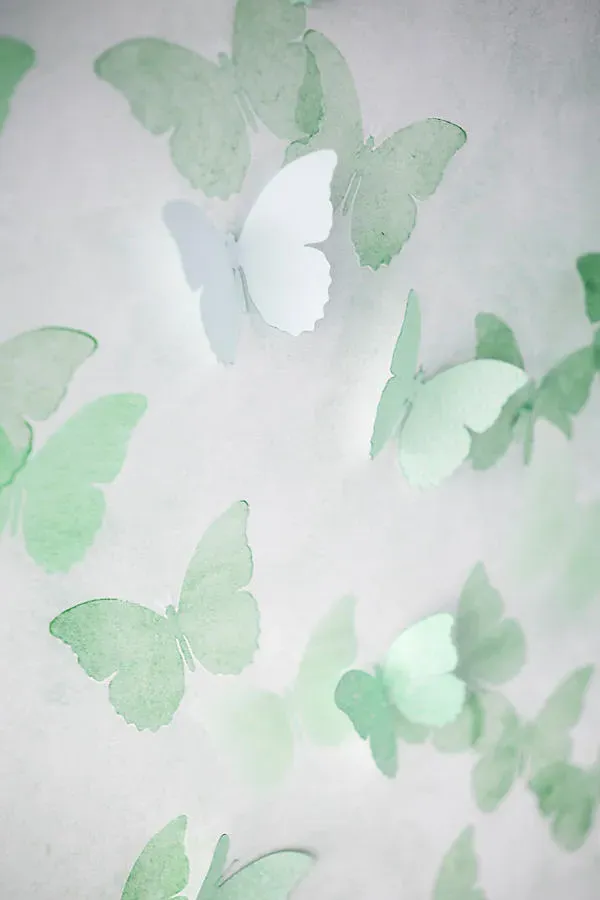 Spring Dimensional Butterflies Wall Art - Paper by Anthropologie, alternate view