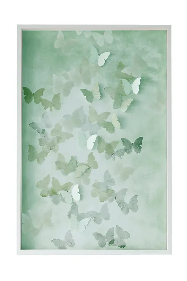 Spring Dimensional Butterflies Wall Art - Paper by Anthropologie