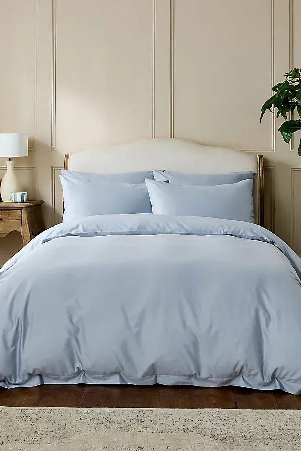 Original Sateen EU Double Duvet Cover - Blue, Cotton product