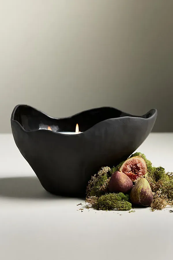 Dumæ Mediterranean Fig Ceramic Candle - Black product