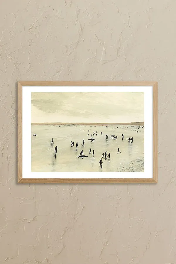 Croyde A1 Framed Wall Art - Beige product