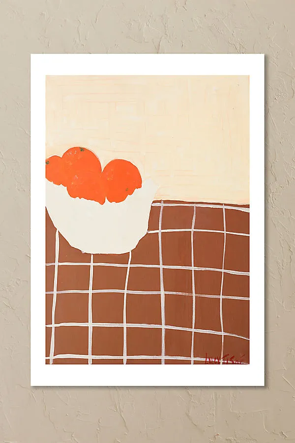 Oranges by Lucy Muss Wall Art Print - Giclée product