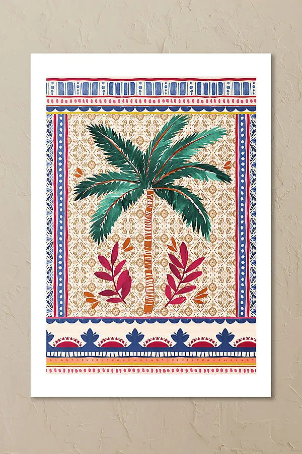 Party Palm Wall Art Print - Acrylic product