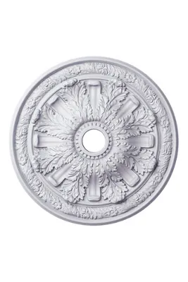 Flagstone Lithic Ceiling Medallion - White product