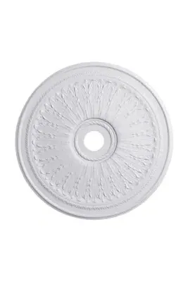 Oakleaf Arboreal Ceiling Medallion - White product