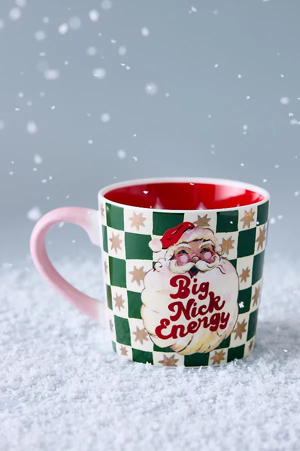 Big Nick Energy Mug - Green by Anthropologie