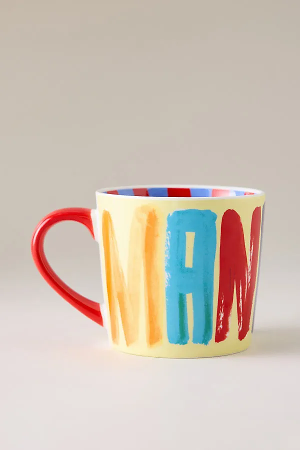 Manifest Mug - New Bone China by Anthropologie