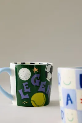 Sports Legend China Mug - Green product