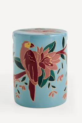 Anthropologie Ceramic Side Table - Blue product