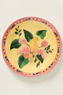 Anthropologie Dessert Plate - Yellow, Melamine product