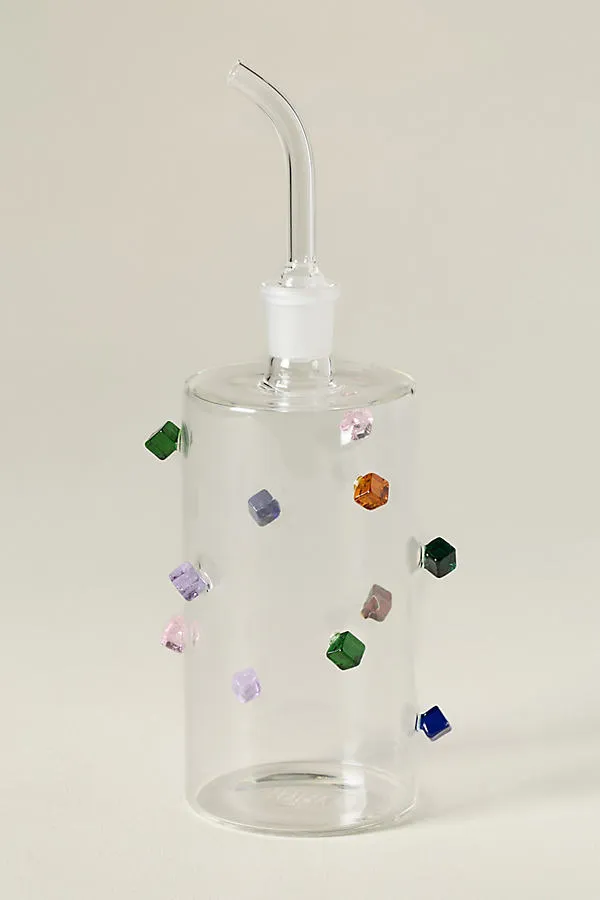 Jewel Oil Cruet - Clear Borosilicate Glass product