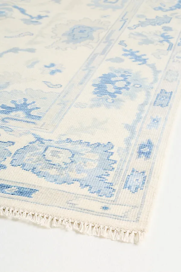 Feizy Larson Hand-Knotted Rug - Blue, Wool product
