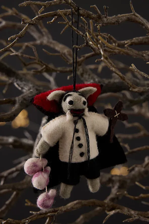 Dracula Hanging Halloween Decoration - Wool product