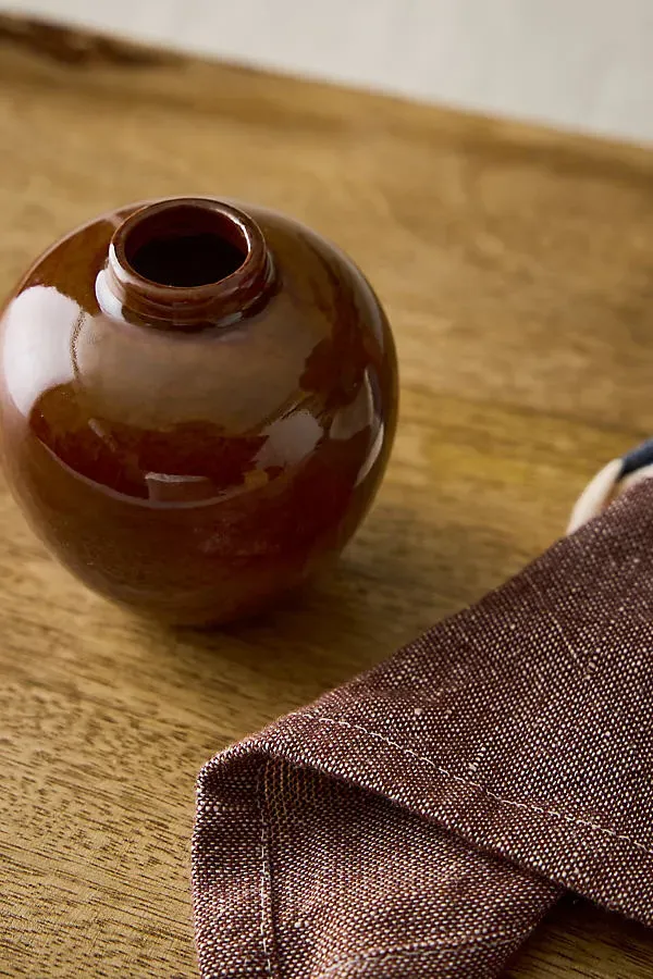 Ary Mini Vase Small - Glazed Stoneware by Anthropologie, image 2