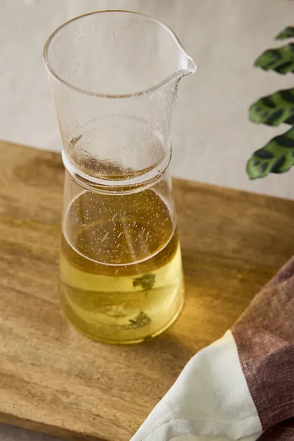 Boya Carafe - Clear, Mouth-Blown Glass by Anthropologie, image 2