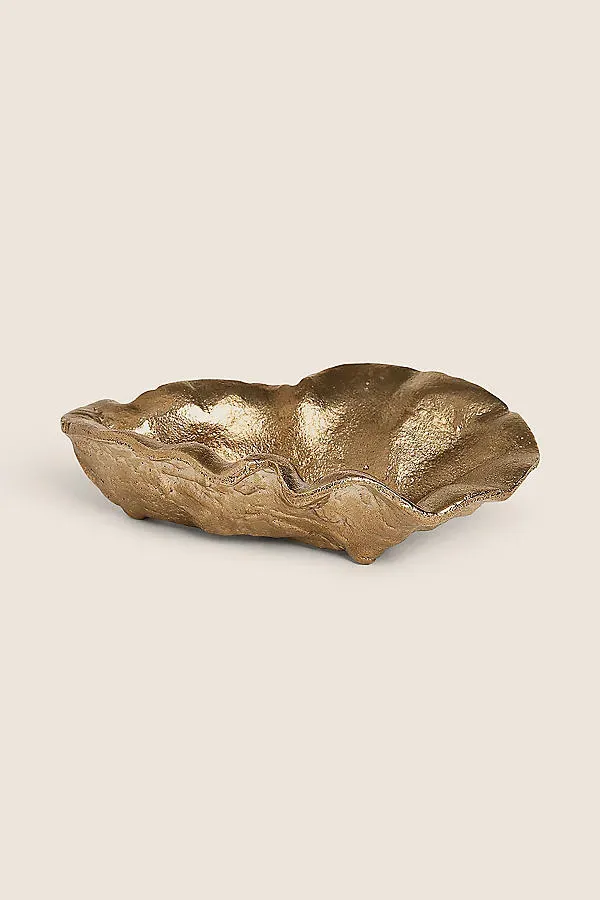 Brass Oyster Bowl - Gold, Brass product