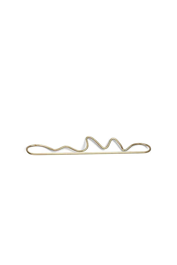Curvature Towel Hanger - Brass by Anthropologie, alternate view