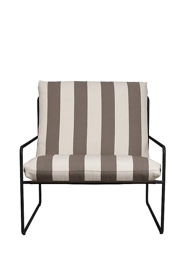 Desert Indoor/Outdoor One-Seater Sofa - Brown, Polyester by Anthropologie, alternate view