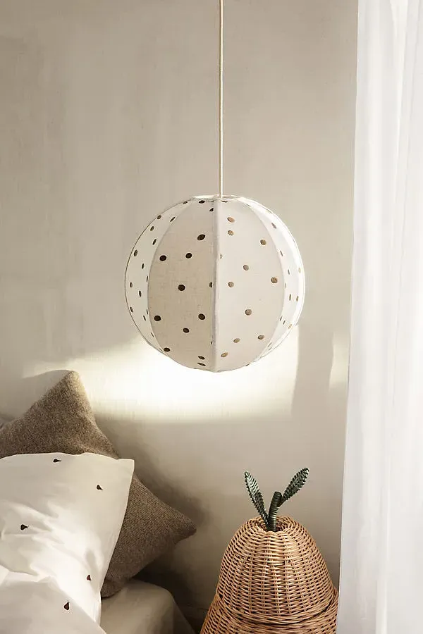 Dots Textile Lamp Shade - Cotton product