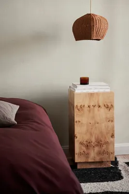 Drape Hand Braided Lamp Shade - Rattan product