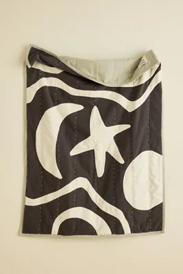 Entire Tapestry Blanket - Beige, Cotton alternate view