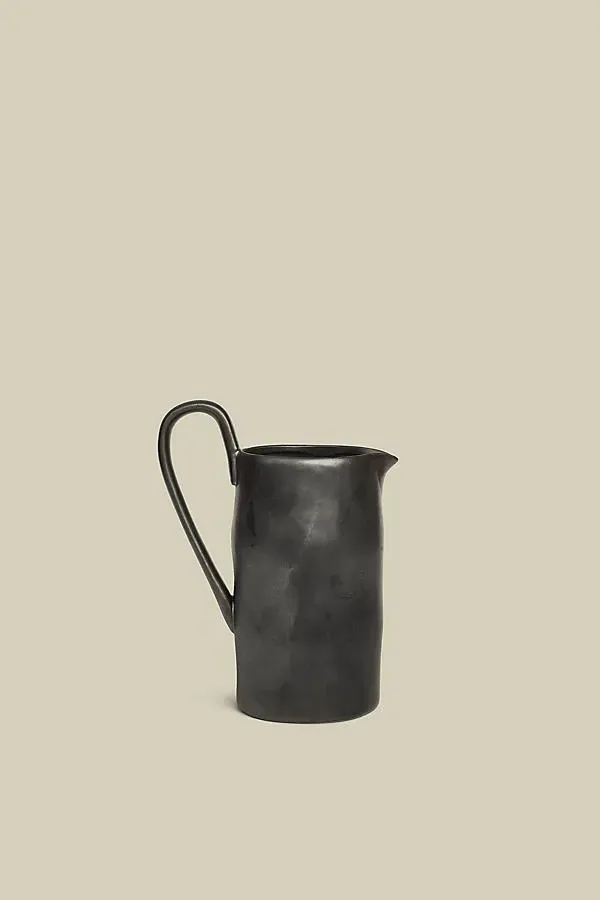 Flow Jug - Black, Glazed Stoneware product