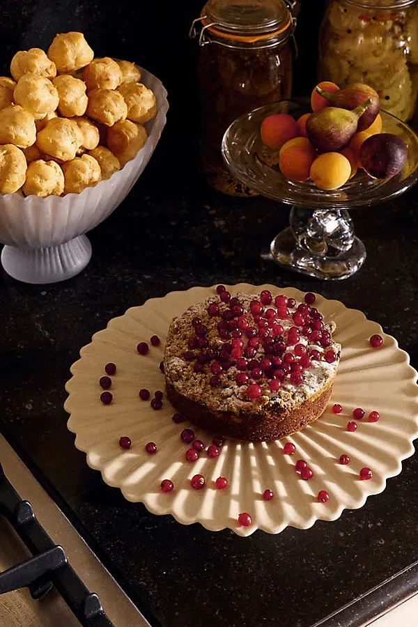 Fountain Large Glass Bowl - Clear, Recycled Glass by Anthropologie