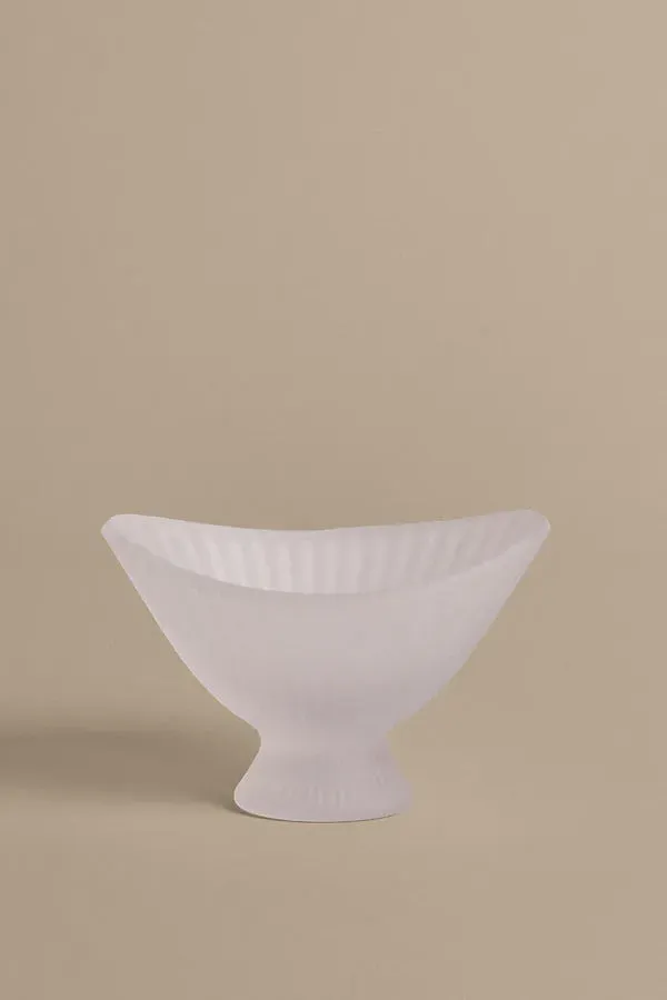 Fountain Small Glass Bowl - Clear, Recycled Glass by Anthropologie