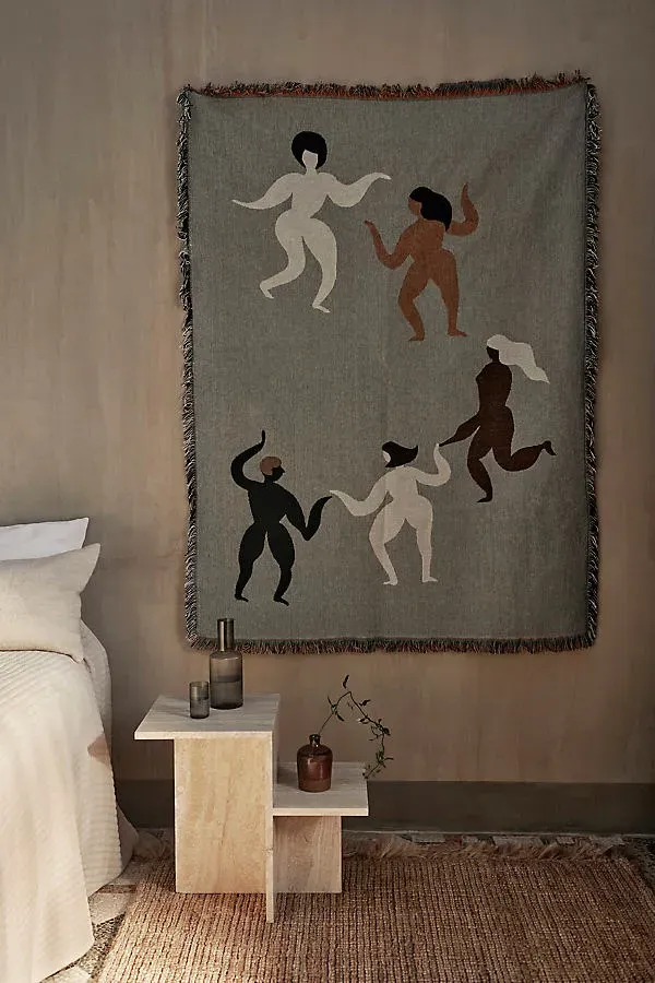 Free Cotton Throw - Grey product