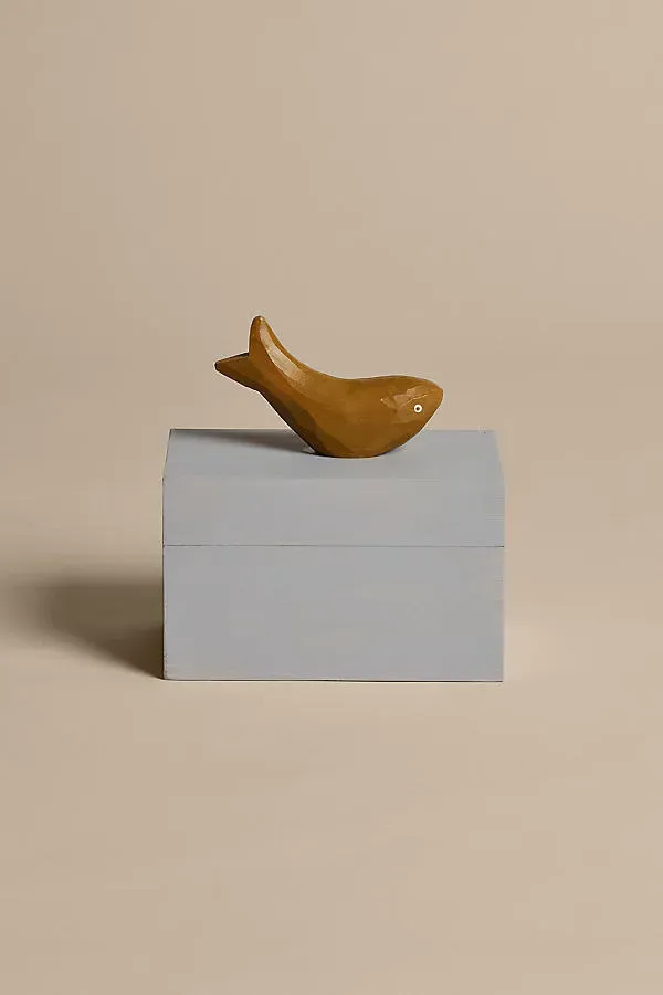 Harbour Box - Orange, Aspen Wood product