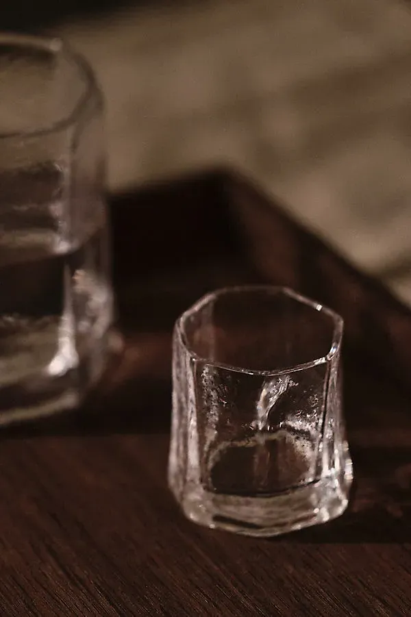 Kiru Set of 2 Small Glasses - Recycled Glass by Anthropologie