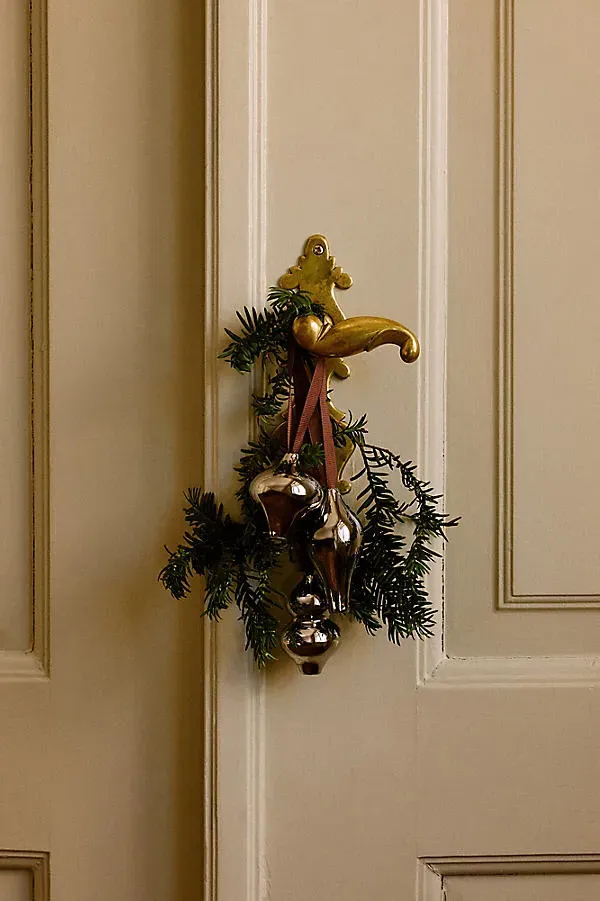 Komo Ornaments Set of 3 - Silver, Porcelain by Anthropologie