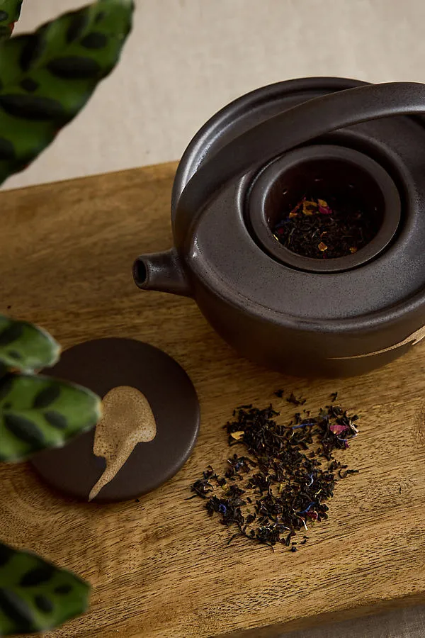 Koyo Teapot with Ceramic Infuser by Anthropologie