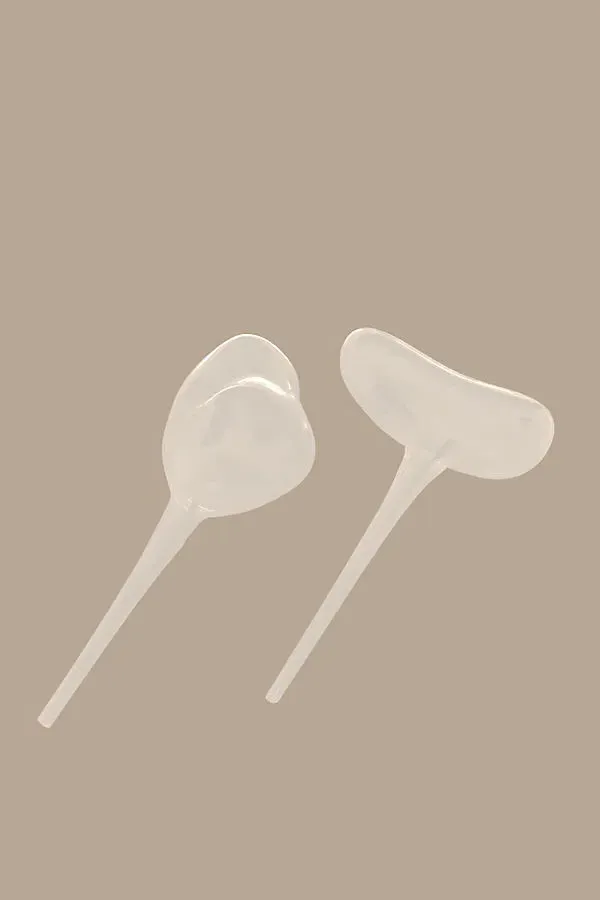 Mercury Small Water Globes Set of 2 - White, Glass alternate view