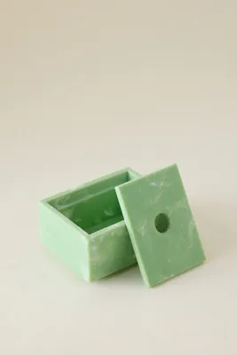 Mist Small Storage Box - Blue, Resin product