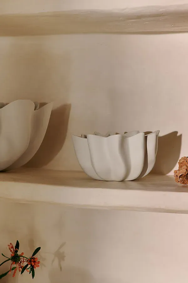 Nium Decorative Bowl - White product