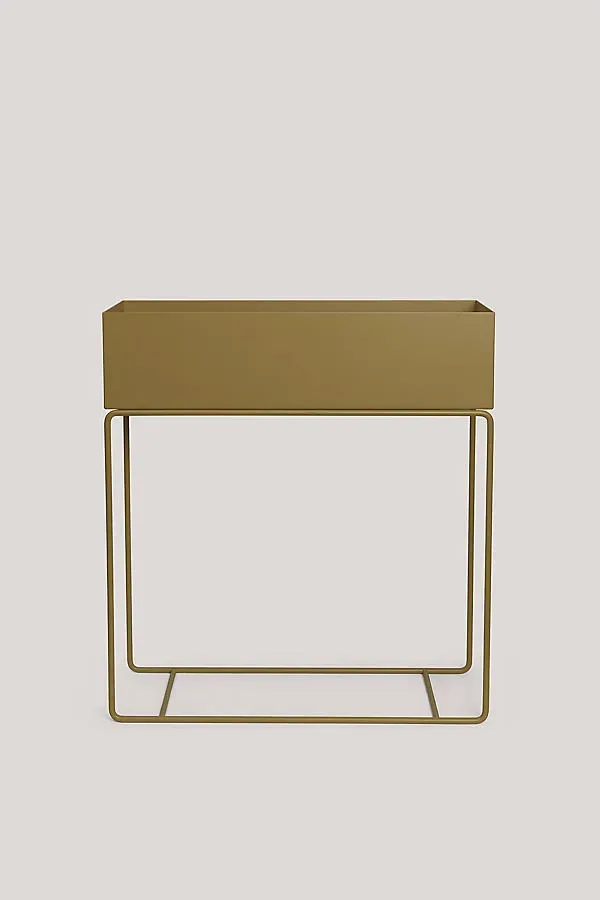 Plant Box - Beige, Powder Coated Steel product